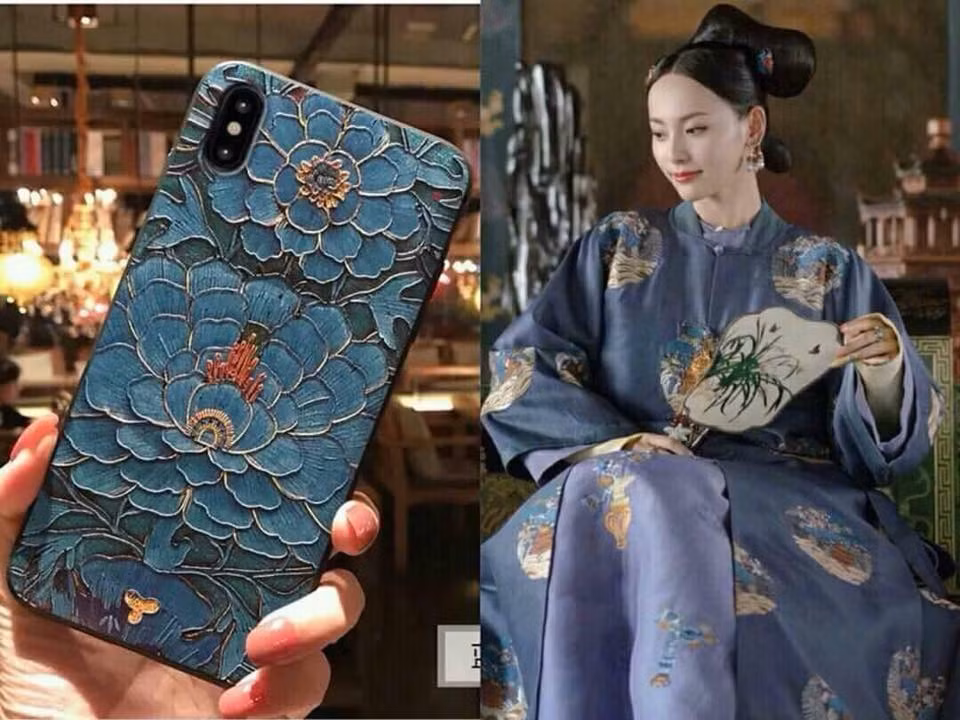 Những chiếc ốp này được thiết kế tone sur tone theo họa tiết trên trang phục của từng nhân vật