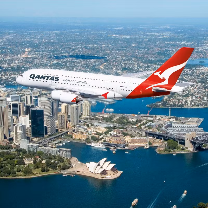 Qantas nằm trong top 5 hãng hàng không tốt nhất Australia năm 2005, 2006 và 2008 do Skytrax bình chọn. Ảnh: TweakTown.