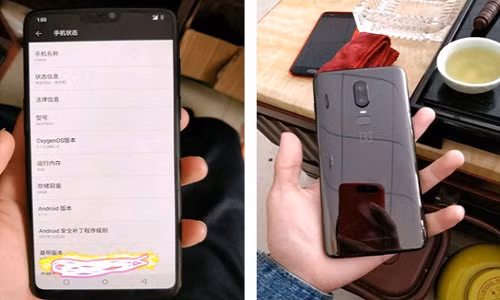 OnePlus 6 tiếp tục lộ diện, camera kép và máy quét dấu vân tay phía sau OnePlus 6 tiếp tục lộ diện, camera kép và máy quét dấu vân tay phía sau