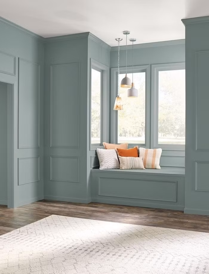 Tông màu xanh nhạt được ưa chuộng bởi cảm giác dễ chịu và thoải mái.