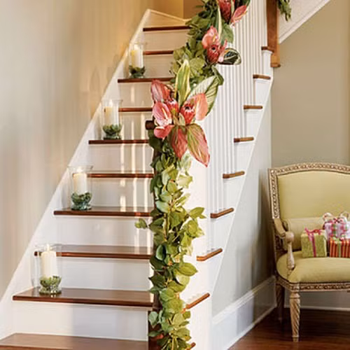 Ánh nến lung linh sẽ khiến không gian thêm lãng mạn và ấm cúng. Ảnh: House.