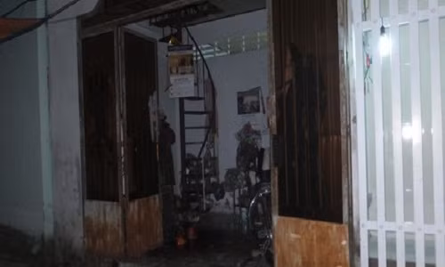 Ngôi nhà nơi phát hiện thi thể
