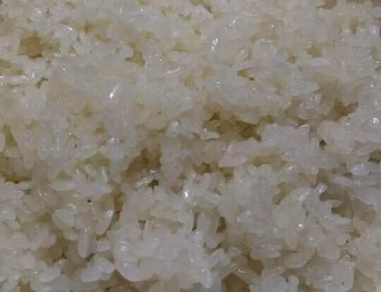 Gạo nếp Lào nấu xôi mềm và rất dẻo. Ảnh: FB Sâm Cau Quan Sơn.