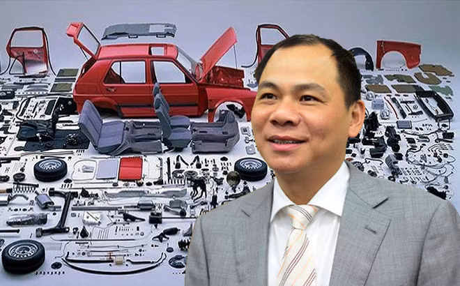 Cũng trong năm 2017, tỷ phú Phạm Nhật Vượng tiết lộ tham vọng về một thương hiệu ô tô cho người Việt Nam. Ảnh: Dân Việt.