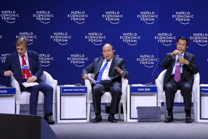 Thủ tướng Nguyễn Xuân Phúc cho rằng Mekong là một bộ phận của ASEAN và do đó cần thống nhất trong một sự đa dạng. Ảnh: Lao động.
