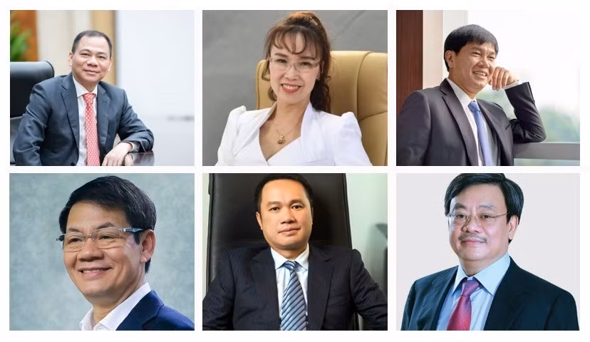 Tai san ty phu Viet Nam “hut” bao nhieu khi chung khoan lien tuc giam diem?