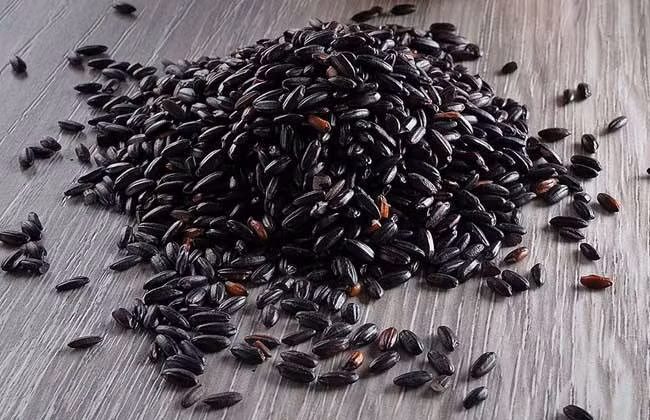 Chính vì thế gạo cẩm còn được mệnh danh là "ngọc trai đen". Mùa đông ăn gạo cẩm có tác dụng kiện tỳ, ấm gan, bổ huyết, ích khí, giúp cơ thể nạp thêm nhiều nguyên tố vi lượng quý giá giúp bồi bổ sức khỏe. Ảnh: qnong.