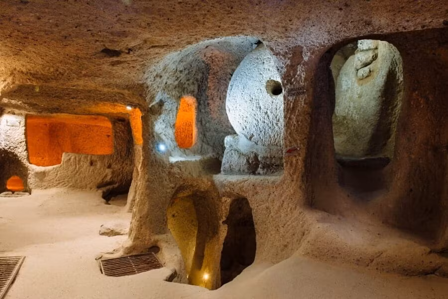 Sau đó, người Ba Tư và những người theo đạo Cơ Đốc thời Byzantine (thành phố cổ của Hy Lạp) vào năm 780 - 1180 tiếp tục xây dựng, mở rộng nơi này.