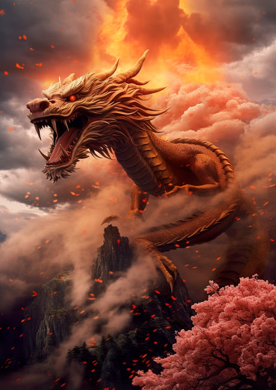 Với tài năng phi thường, Diêu Quảng Hiếu đã hàng phục được con rồng và "phong ấn" nó dưới một cái giếng và dùng dây xích trói nó lại. Giếng nước đó chính là giếng Tỏa Long.