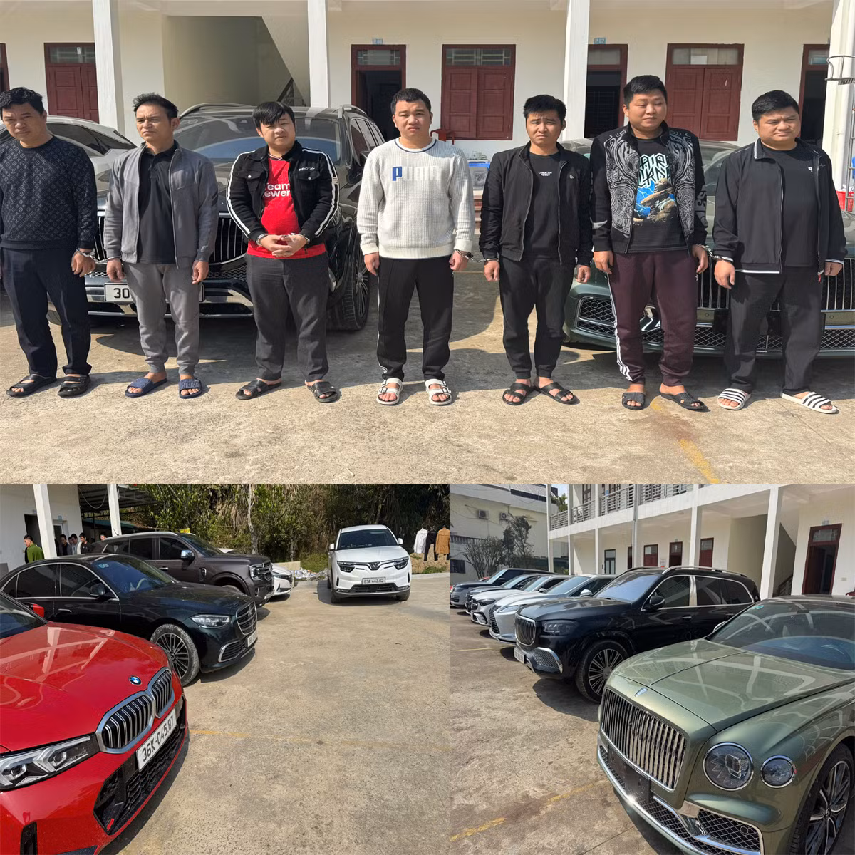 Thanh Hoa: Triet xoa duong day lua dao, thu giu hang loat xe sang