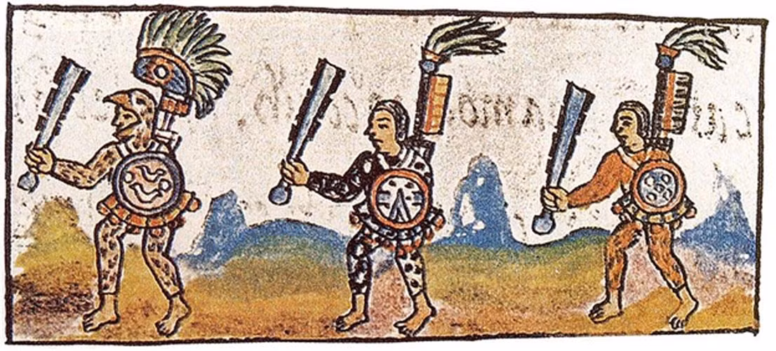 Tại chiến trường, người Aztec thổi "còi tử thần" khiến quân địch nghe thấy âm thanh rùng rợn sẽ trở nên lo lắng, sợ hãi, thậm chí là nhụt chí chiến đấu.