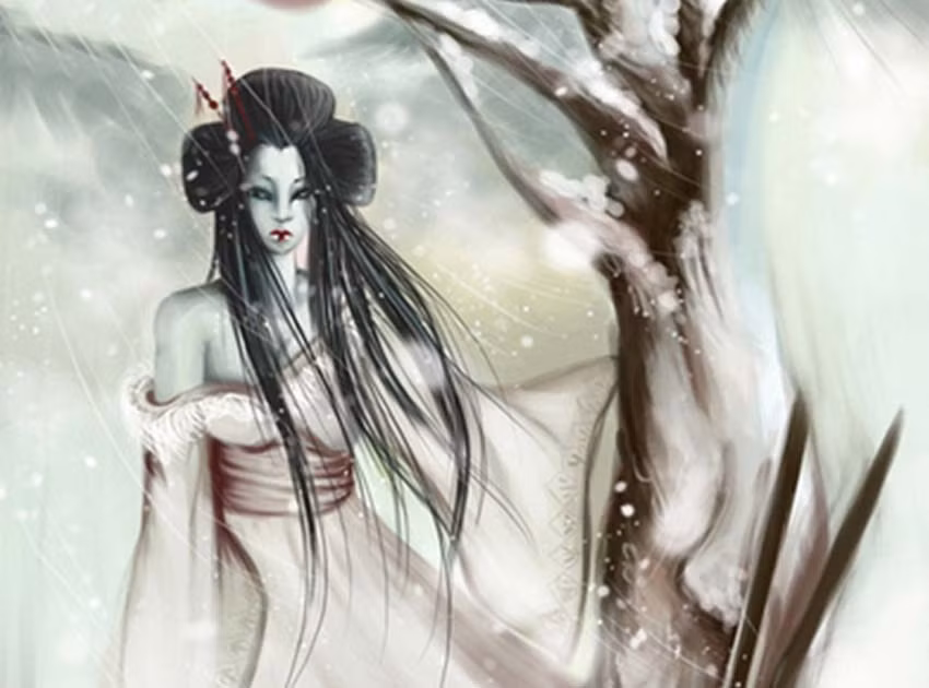Truyền thuyết của Nhật Bản có kể về Yuki Onna - người phụ nữ tuyết có diện mạo xinh đẹp nhưng hết sức nguy hiểm và độc ác.