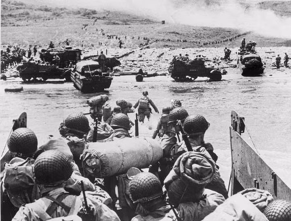 Hệ thống phòng thủ ở Normandy được xây dựng theo tiêu chuẩn của Bức Tường Đại Tây Dương dù không đủ mạnh để cản được quân Đồng minh nhưng cũng khiến lực lượng này tổn thất nặng. Nguồn ảnh: Thearchive.