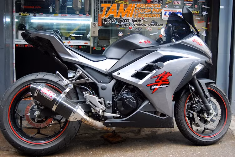Trong số những phụ tùng nâng cấp Ninja 300, có nhiều chi tiết khiến vẻ ngoài của chiếc xe trở nên "ngầu" hơn, giống với các dòng superbike cao cấp hơn. Sử dụng những phụ tùng này, một người chơi xe tại miền Bắc đã độ lại chiếc Ninja 300 để khiến nó trông giống như mẫu superbike Ninja ZX10R từ chính Kawasaki và một số dòng superbike khác.