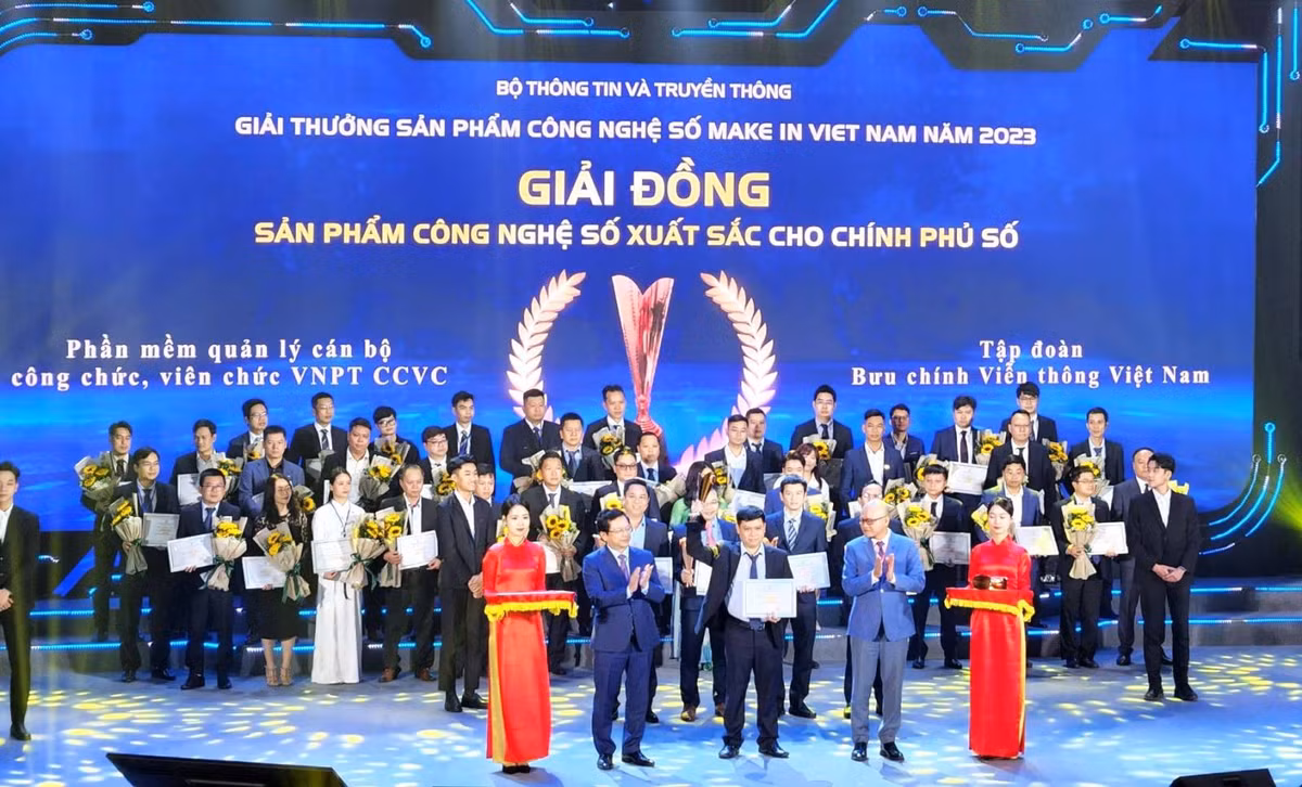 Sản phẩm số của VNPT “chinh phục” Make in Vietnam 2023 - Hình 2 San pham so cua VNPT “chinh phuc” Make in Vietnam 2023-Hinh-2