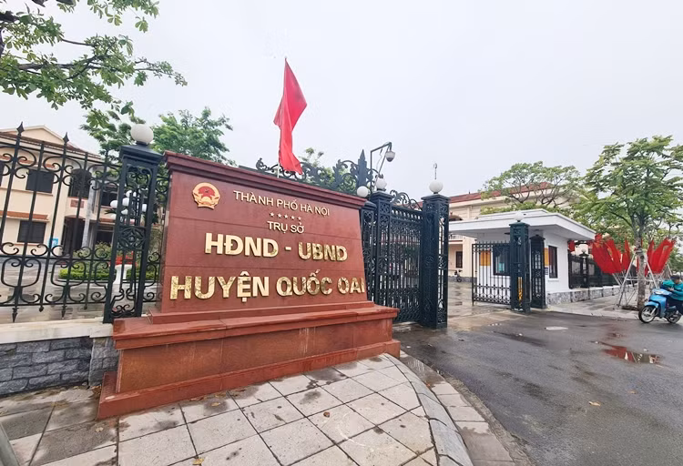 Quoc Oai, Ha Noi: Nhieu cong trinh nghi van xay dung tren dat lam truong?-Hinh-6