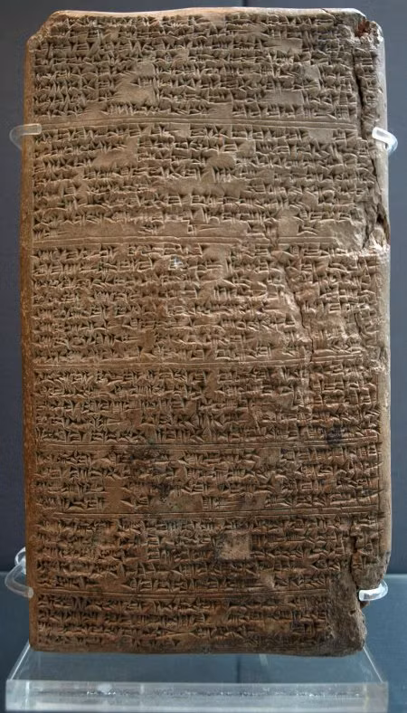 Bản giao ước hôn nhân giữa Amenhotep III Tadukhipa con gái của Tushratta.