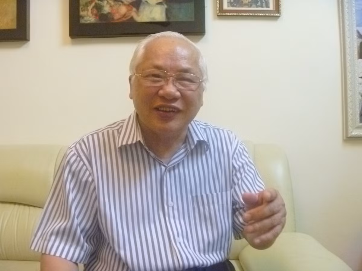 Ông Phạm Sỹ Liêm - PCT Tổng hội Xây dựng. Ảnh: Hà Nội ngày nay.