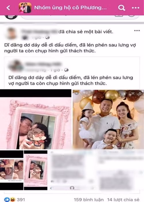 Vy Oanh dap tra tinh cu cua chong, nghi ba Phuong Hang co lien quan