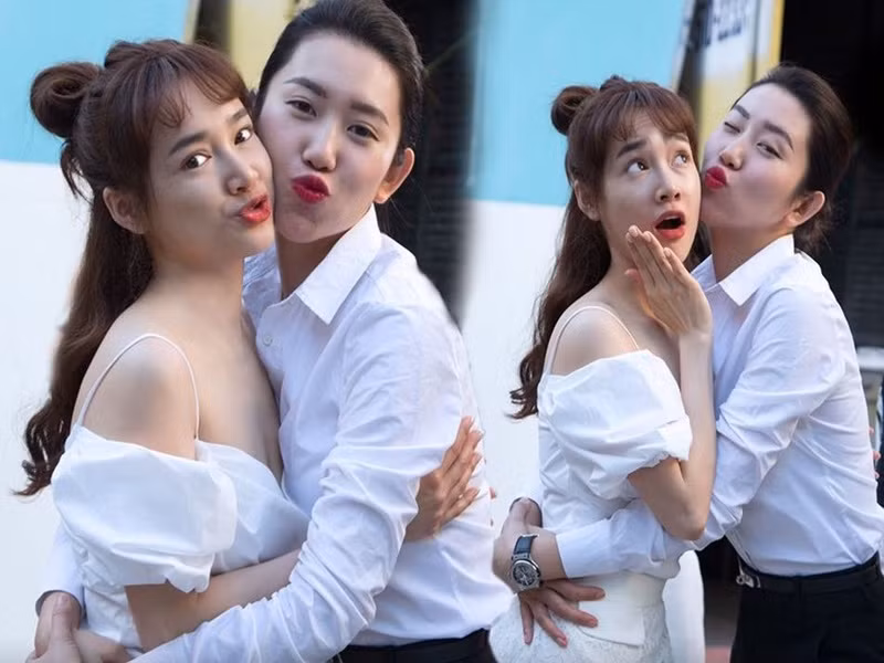 Không ít khán giả ngưỡng mộ tình bạn của Thúy Ngân và Nhã Phương giữa showbiz đầy thị phi.