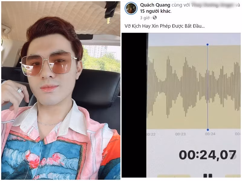 Ca sĩ chia sẻ đoạn ghi âm bí mật của bà Phương Hằng là ai? Ca si chia se doan ghi am bi mat cua ba Phuong Hang la ai?