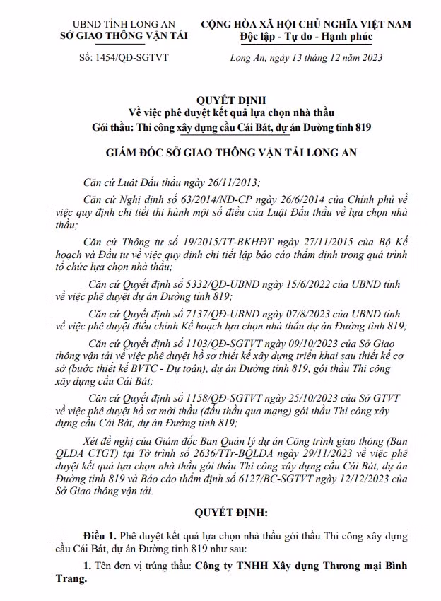 Long An: 4 nhà thầu cạnh tranh gói xây 6 cầu trên tuyến ĐT.831 - Hình 3 Long An: 4 nha thau canh tranh goi xay 6 cau tren tuyen DT.831-Hinh-3