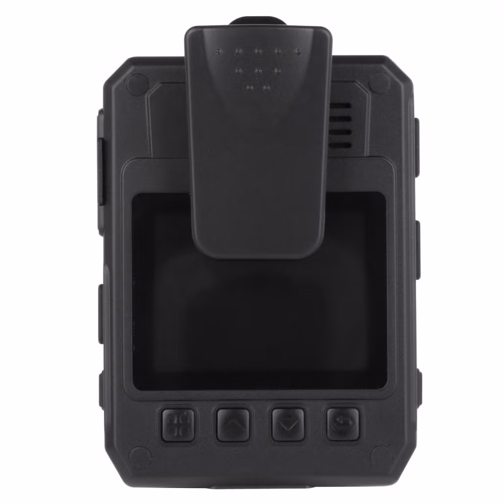 Mặt sau của camera bao gồm đến kẹp to bản đặt ở bên trên, bên dưới đế kẹp là màn hình màu LCD kích thước 2.0 inch. Camera này có thể quay phim có độ phân giải tối đa 2560 x 1080 và người dùng có thể sử dụng các nút chức năng bên dưới màn hình LCD để tùy chỉnh độ phân giải, quản lý và xem lại các file ghi hình, ảnh, và file ghi âm.