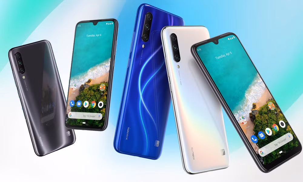 Cùng đến từ nhà Xiaomi, nhưng có giá bán khiêm tốn hơn Mi 9T một chút xíu, là mẫu Mi A3. Máy được Xiaomi niêm yết với giá 6 triệu đồng. Cấu hình của Mi A3 cũng thuộc loại tốt trong phân khúc: chip Snapdragon 665 kèm 4GB Ram. Máy cũng được tích hợp nhận diện vân tay dưới màn hình cùng cụm camera sau 3 ống kính. Điểm trừ duy nhất là màn hình của Mi A3 chỉ đạt độ phân giải HD+ chứ chưa được sắc nét như chuẩn FullHD.