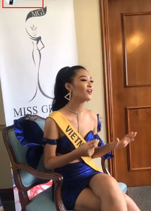 Ngài chủ tịch cuộc thi - ông Nawat Itsaragrisil còn đăng clip Kiều Loan hát ca khúc "Người hãy quên em đi" trong phần thi phỏng vấn.