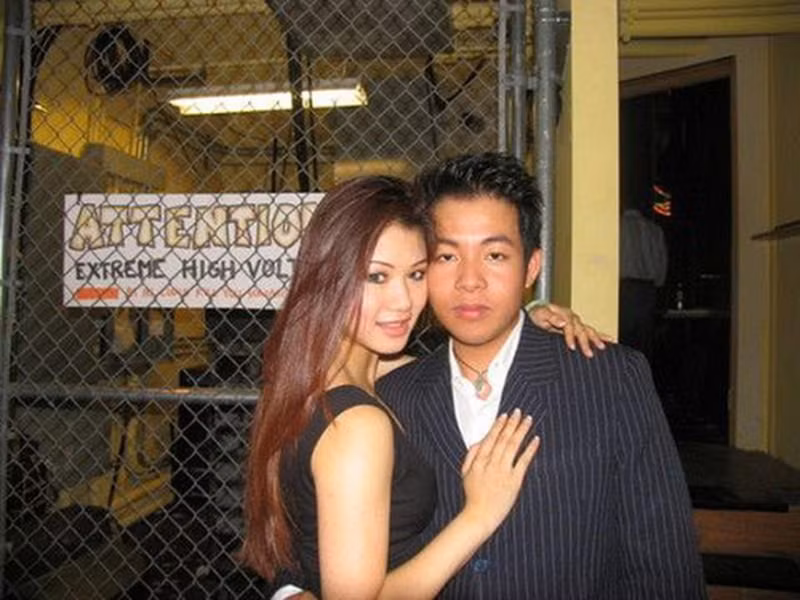 Quang Lê từng hẹn hò Hoa hậu thế giới người Việt 2006 Linda Vi Trâm Nguyễn trong 2 năm.