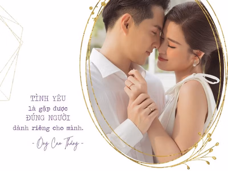 Tình yêu giữa Ông Cao Thắng và Đông Nhi được nhiều người cho là câu chuyện cổ tích ở đời thực.