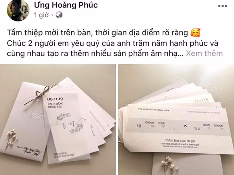 Đông đảo nghệ sĩ gửi lời chúc mừng Đông Nhi và Ông Cao Thắng về chung một nhà.
