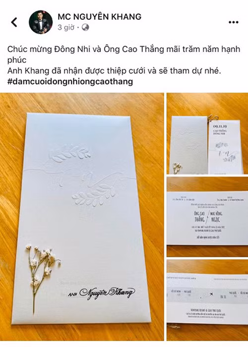 Hôn lễ của cặp đôi nổi tiếng Vbiz sẽ là sự kiện được khán giả quan tâm nhất trong đầu tháng 11.