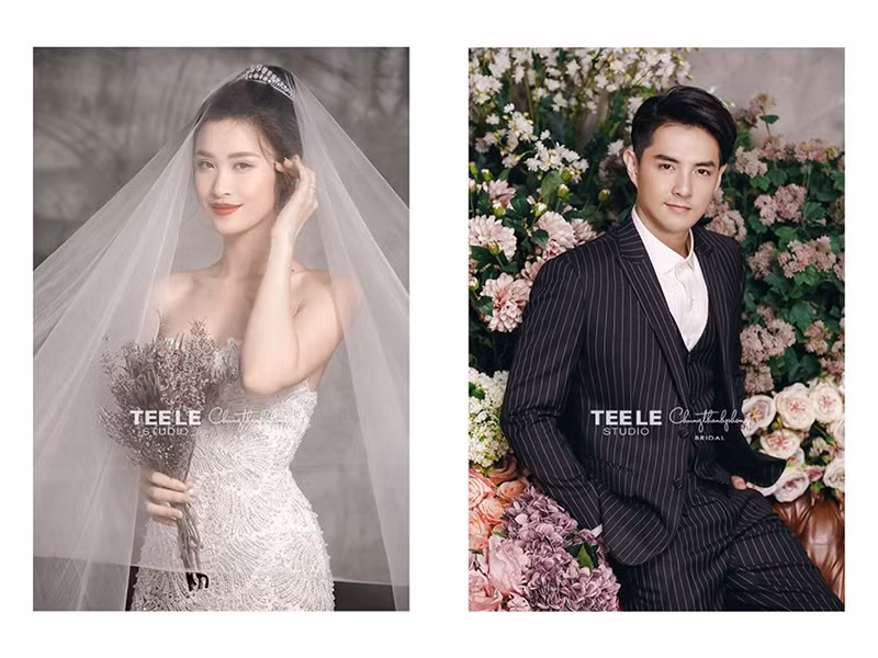 Theo NTK Chung Thanh Phong, anh chuẩn bị 10 bộ váy cưới cho Đông Nhi tương ứng với 10 năm hẹn hò.