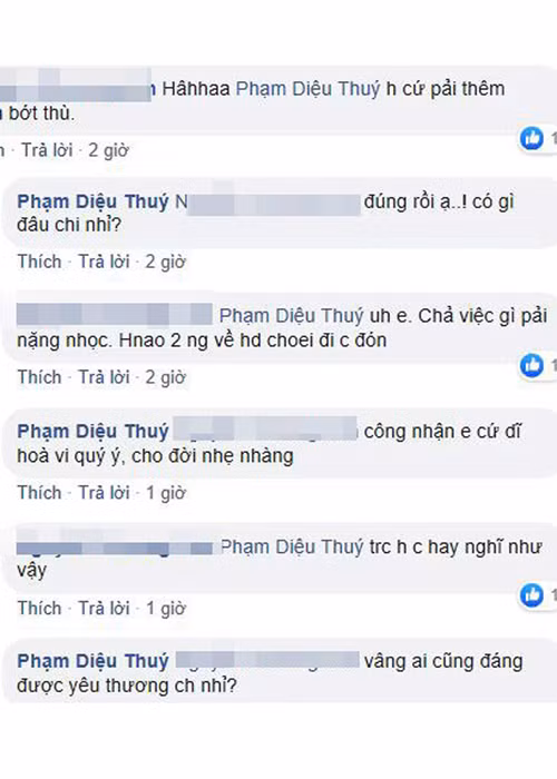 Diệp Thúy cho biết, cô hiện giữ mối quan hệ tốt đẹp với Hiệp Gà.