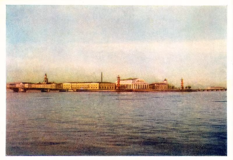 Khung cảnh thanh bình ở sông Neva.