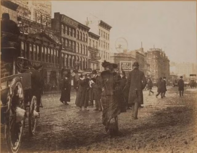 Cuộc sống thanh bình, giản dị của người dân New York năm 1901.