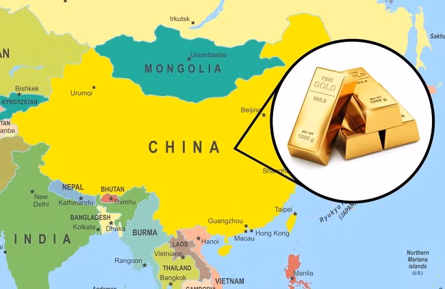 Trung Quốc là quốc gia tìm thấy nhiều vàng hơn bất kỳ quốc gia nào. Nghiên cứu chỉ ra, mỗi năm Trung Quốc khai thác khoảng 440 tấn vàng.