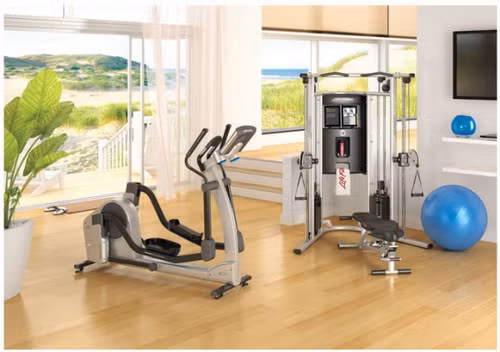 Thiết kế phòng tập tại nhà. Trường hợp các thành viên trong gia đình đều hứng thú với việc tập luyện, bạn nên mua dụng cụ thể dục về nhà tập luyện thay vì chi số tiền lớn hàng tháng cho việc mua thẻ thành viên ở các phòng tập gym. Tùy vào bộ môn các thành viên theo đuổi, bạn có thể mua quả tạ, thảm tập yoga, xà… mà không nhất thiết phải mua các loại máy móc đắt tiền.