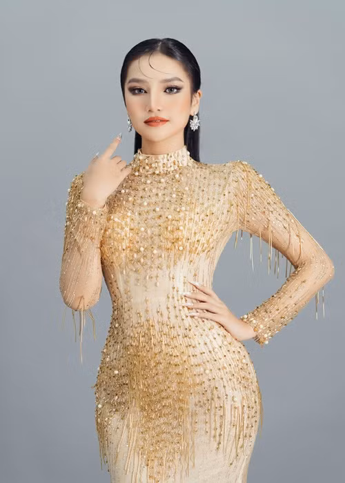 Người đẹp đang là sinh viên năm thứ 3 Trường Đại học Hải Phòng, chuyên ngành Sư phạm Anh - Nhật. Ảnh: BTC