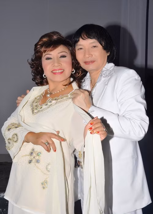 Tên tuổi của Lệ Thủy và Minh Vương được đưa vào sách kỷ lục Việt Nam năm 2008 với danh hiệu "Đôi nghệ sĩ đóng chung với nhau lâu năm và ăn ý nhất Việt Nam". Ảnh: Lao động