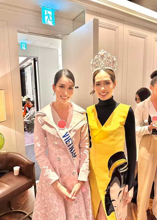 Trong chung kết ngày 13/12 tại Tokyo, Nhật Bản, đương kim Hoa hậu Quốc tế Sireethorn Leearamwat sẽ trao vương miện cho người kế nhiệm.