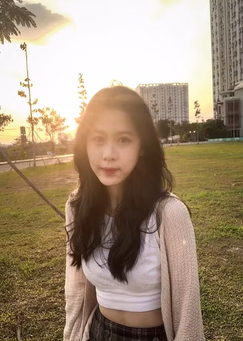 Nhan sắc đời thường của Ngọc Hằng được nhiều người khen ngợi. Ảnh: FBNV