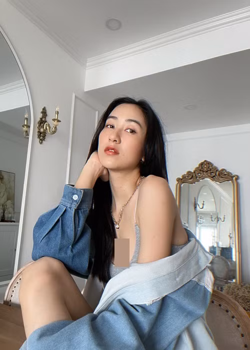 Hà Thu có phong cách thời trang đa dạng.