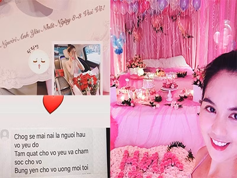 Năm 2017, Ngọc Trinh hẹn hò. So với các mối tình trước, chuyện tình này của người đẹp bớt gây ồn ào hơn, một phần bởi cô giấu danh tính và hình ảnh bạn trai. Đến năm 2019, Ngọc Trinh chia tay. Từ đó đến nay, “nữ hoàng nội y” không công khai chuyện tình cảm. Ảnh: FBNV