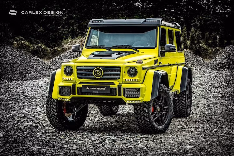 “Phuot thu” Mercedes G500 4x4² do sieu manh, sieu sang