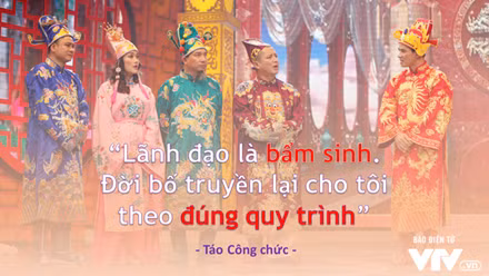 Táo Công chức nói về việc bổ nhiệm lãnh đạo.