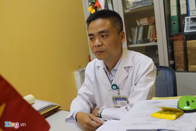 Ths.BS Nguyễn Huy Thọ. Ảnh: Hà Quyên.