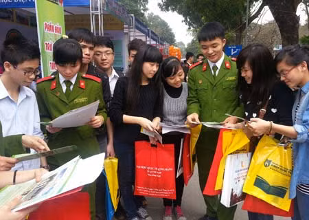 Chi tieu tuyen sinh cu the 7 truong DH, hoc vien CAND