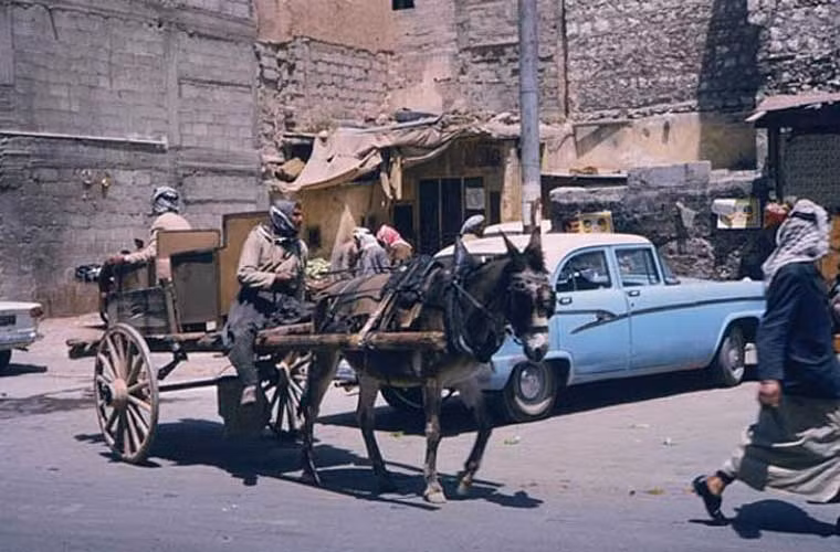 Hình ảnh thường nhật ở thủ đô Syria. Ảnh OLA